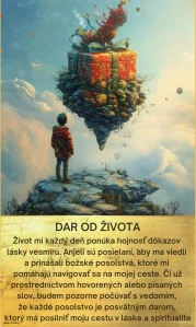 Životné správy - orákulové karty