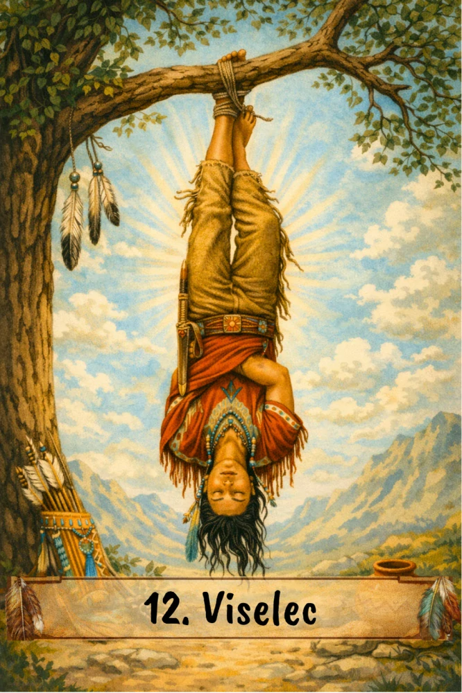 Indiánsky tarot - autorské tarotové karty 